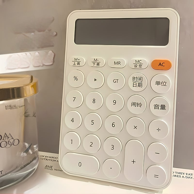 Prijenosni mini kalkulator za računovodstvo i financije, višenamjenski za poslovanje, školu i dom