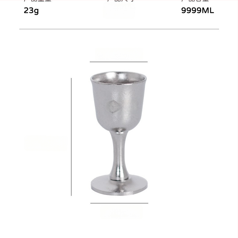 Set za vino od čistog titana za kućnu upotrebu, visoke kvalitete, čaše i pribor za posluživanje u poklon kutiji