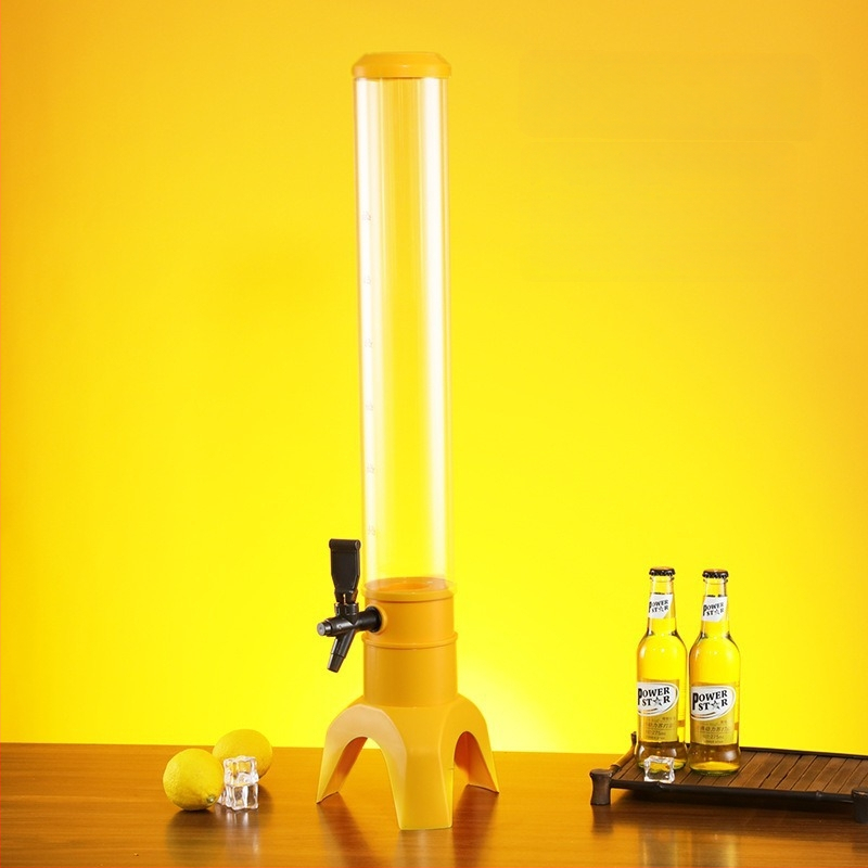 3L dozator za pivo s 1,5L spremnikom za napitke, čvrst plastični sustav doziranja