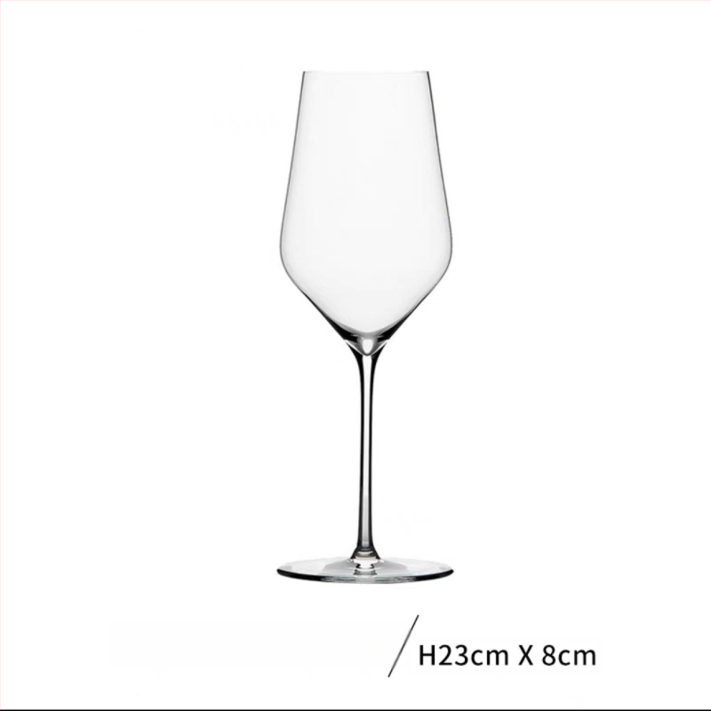 JMN kristalna čaša za crveno vino, ručno izrađena, ultra-tanka, elegantan stil laganog luksuza