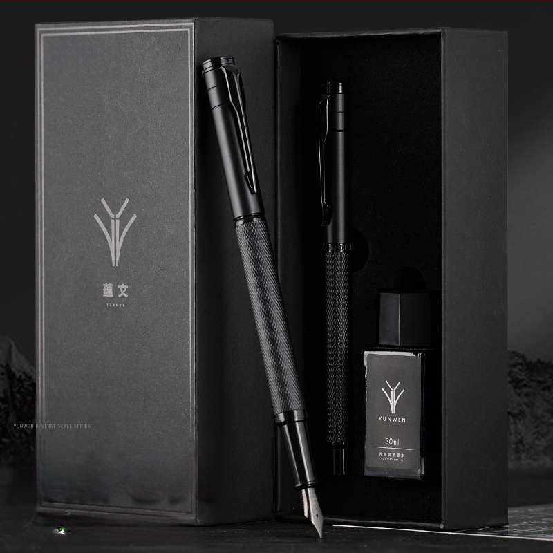 Pero za kaligrafiju za vježbu, muško premium pero sa zamjenjivim spremnikom tinte, elegantno uredsko potpisno pero