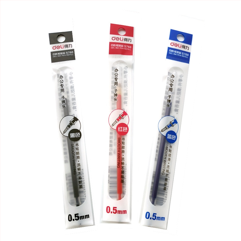 Deli neutralno punjenje za pero, kuglična vrh 0,5 mm, iglata cijev 0,38/0,35 mm, 20 kom.