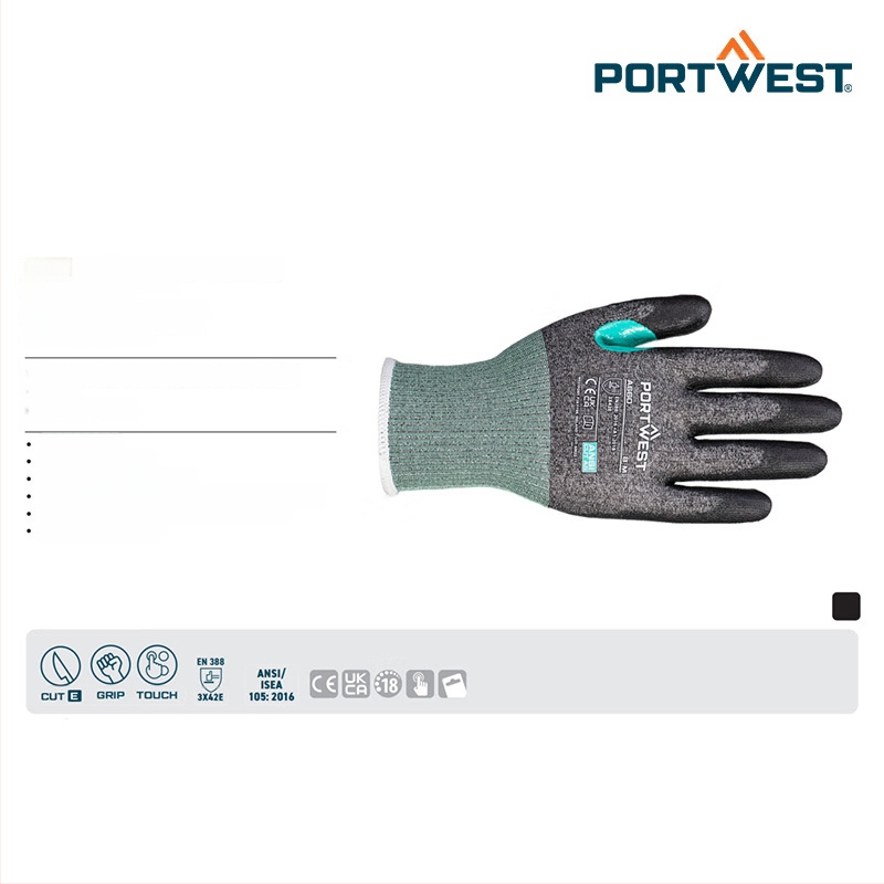 Portwest A660 CT200 VHR18 PU premazane rukavice otporne na rezanje