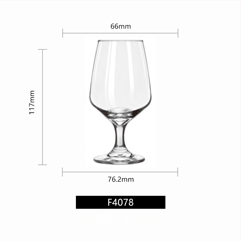 Libbey visoka čaša za vino, staklo, 301–400 ml