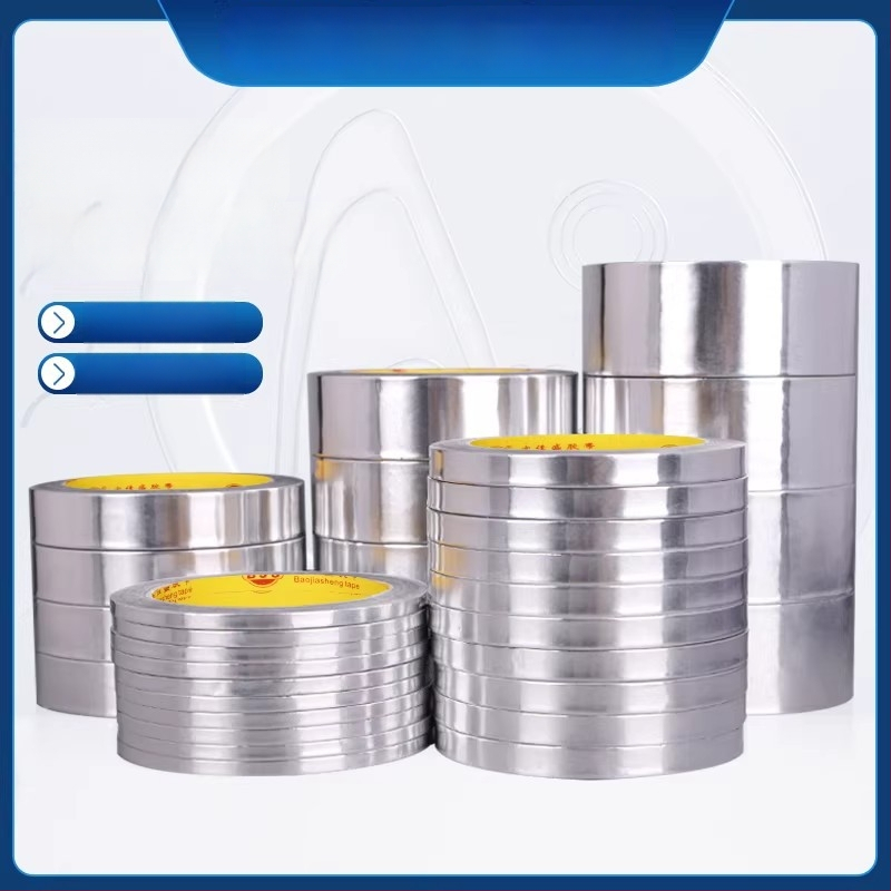 Ultra uska aluminijska folijska traka za odvod topline, zaštitu i antistatičko djelovanje; vodljiva aluminijska folijska traka za popravke elektronike, širina 3–5–10 mm.