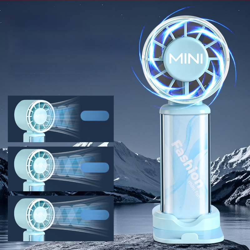 Mini ventilator u obliku voća, džepni s postoljem, prijenosno hlađenje za studentski dom i vanjsku upotrebu