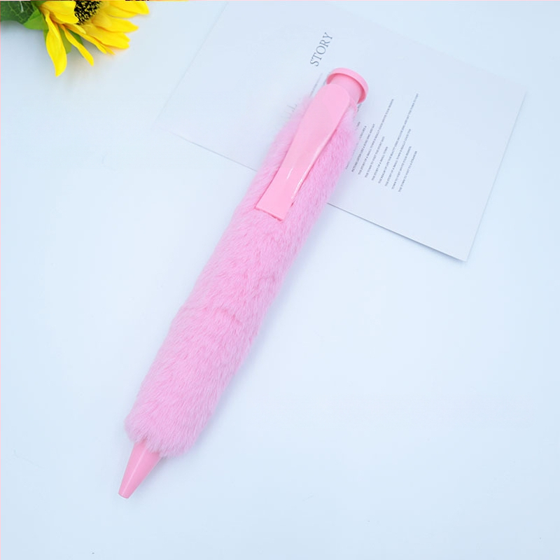 28 cm gigantska plišasta kuglična olovka, šarene boje, mekana, s pritiskom