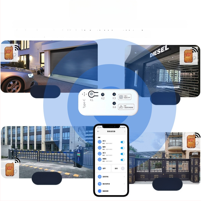 Mijia Mesh pametan RF daljinski gateway s učenjem na 433MHz, kompatibilan s Xiaoai za garažne rolete