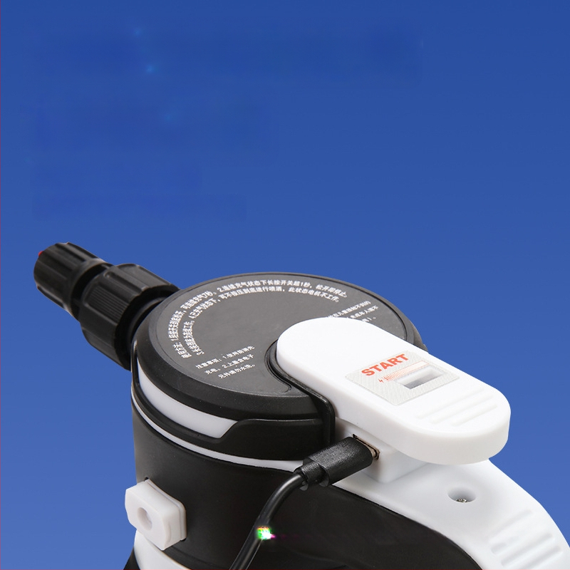Električni pjenasti raspršivač za pranje automobila, prijenosni ručni visokotlačni raspršivač s mlaznicom u obliku ventilatora za vrt