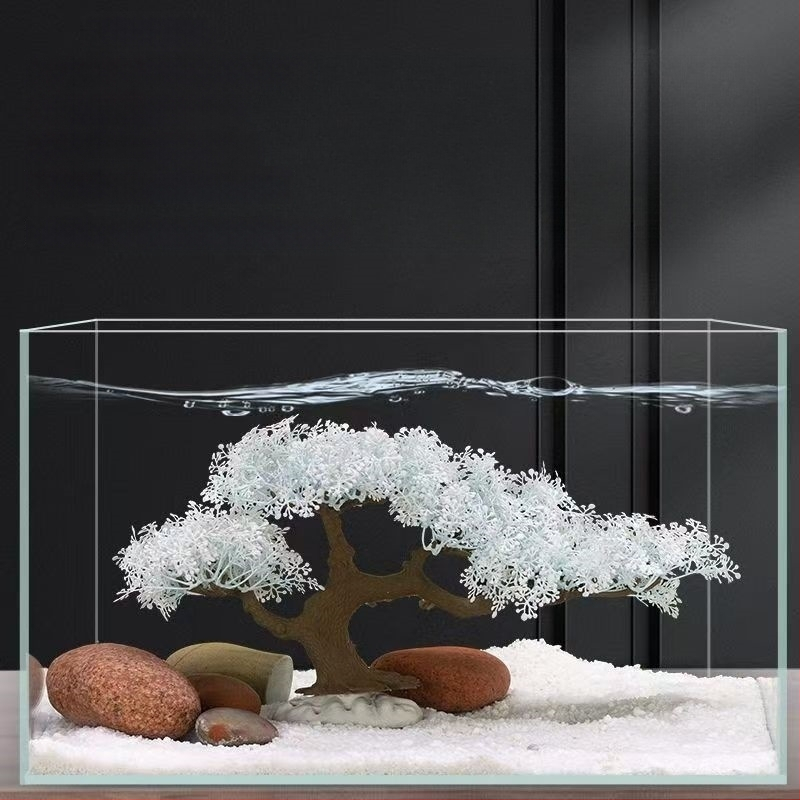 26 novih modela ukrasa za akvarij: umjetne vodene biljke, lončanice i bonsai ukrasi