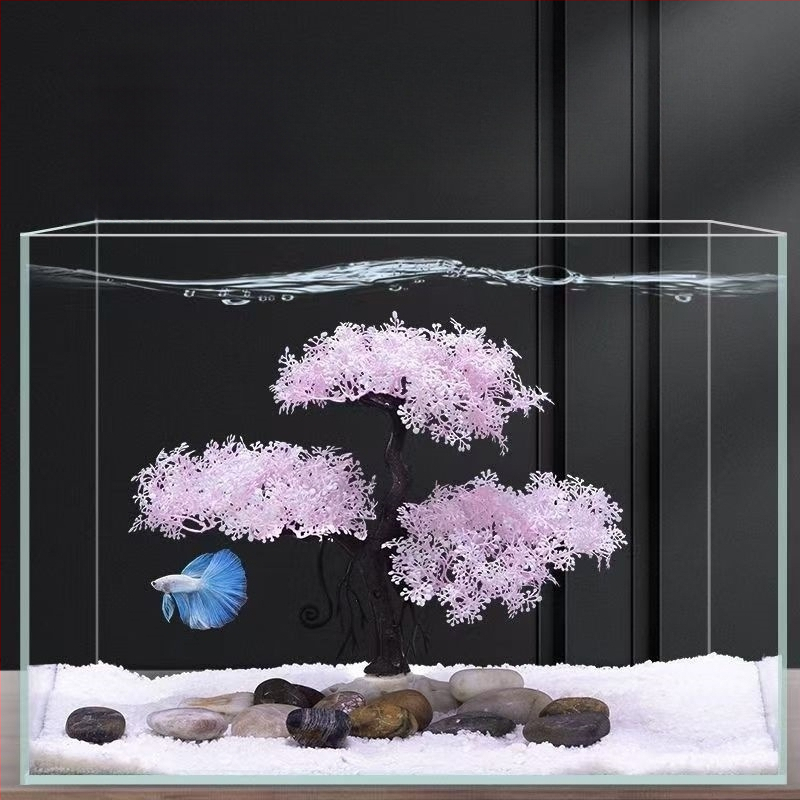 26 novih modela ukrasa za akvarij: umjetne vodene biljke, lončanice i bonsai ukrasi