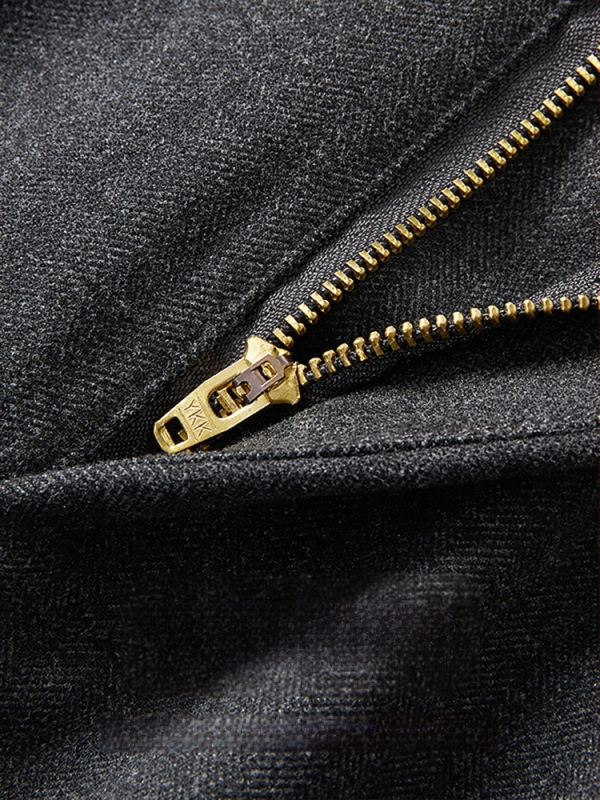Muške vunene hlače, korejskog stila, slim fit, straight kroj, dnevne hlače za jesen i zimu