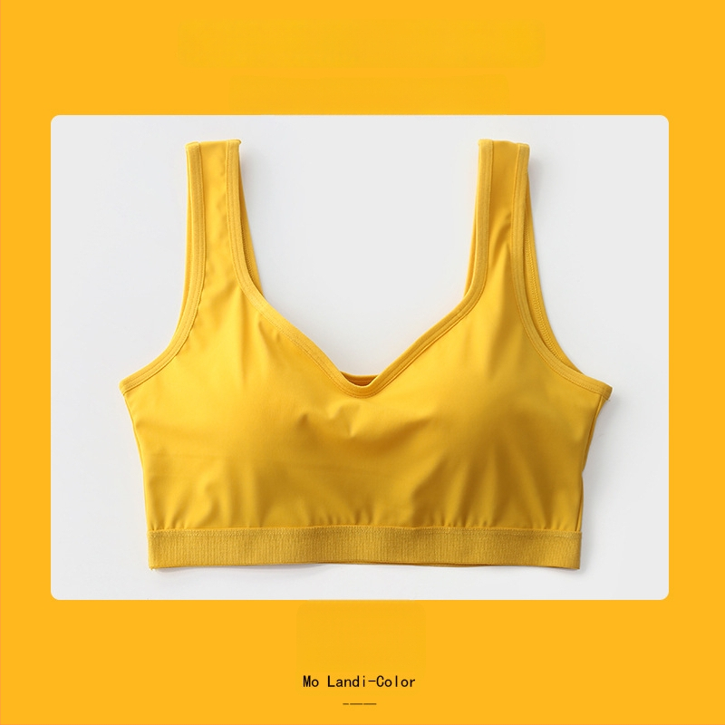 Nova Ice Silk bešični sportski grudnjak, jedinstven dizajn, anti-prozirnost, lijepa leđa, push-up učinak, top bez naramenica