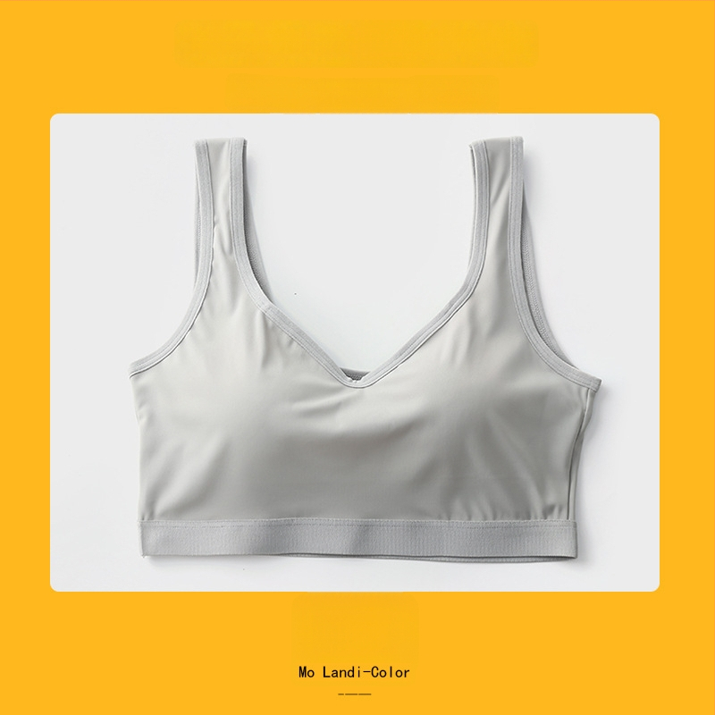 Nova Ice Silk bešični sportski grudnjak, jedinstven dizajn, anti-prozirnost, lijepa leđa, push-up učinak, top bez naramenica