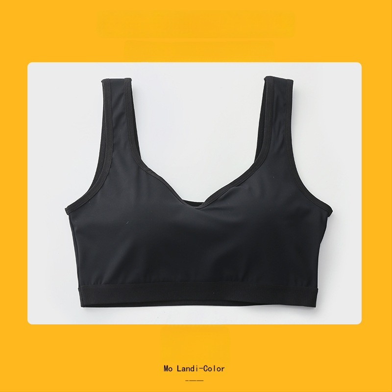 Nova Ice Silk bešični sportski grudnjak, jedinstven dizajn, anti-prozirnost, lijepa leđa, push-up učinak, top bez naramenica