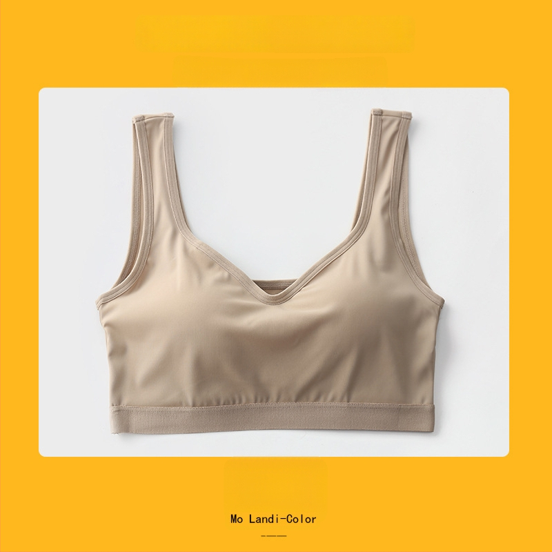 Nova Ice Silk bešični sportski grudnjak, jedinstven dizajn, anti-prozirnost, lijepa leđa, push-up učinak, top bez naramenica