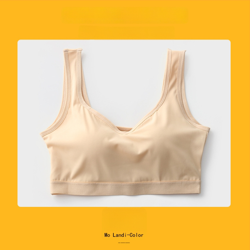 Nova Ice Silk bešični sportski grudnjak, jedinstven dizajn, anti-prozirnost, lijepa leđa, push-up učinak, top bez naramenica