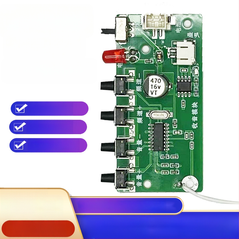 DIY radijski modul, jednostrana višeslojna PCBA prototipna pločica