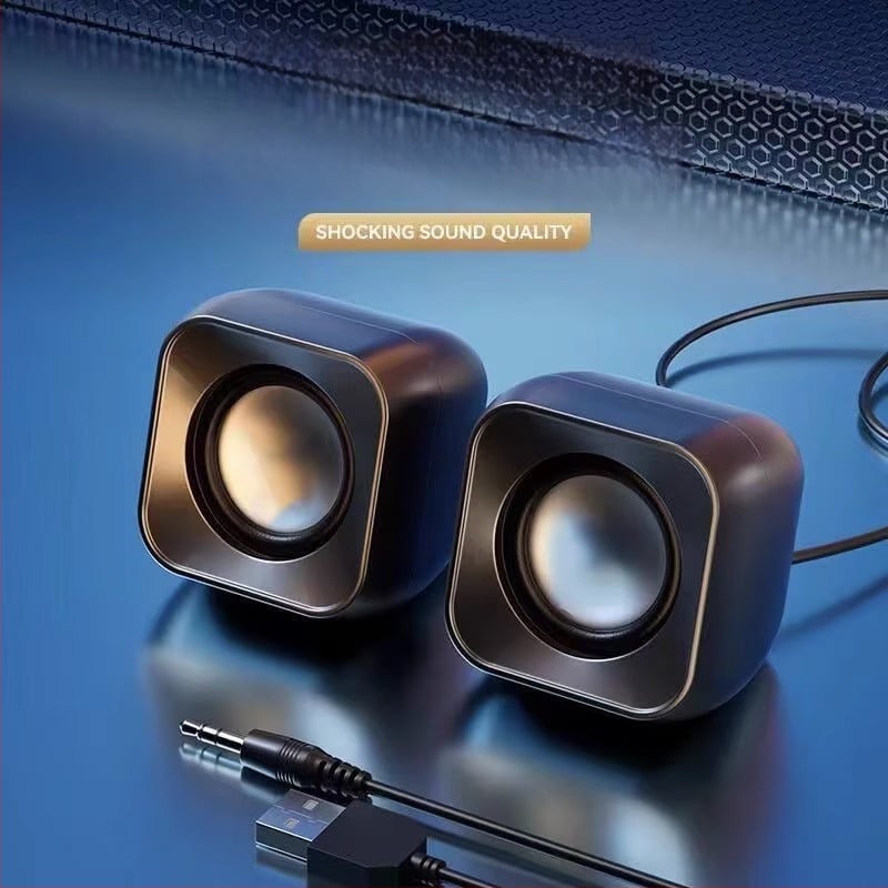 Stolni zvučnici za računalo sa subwooferom, USB napajanje, stereo audio sustav
