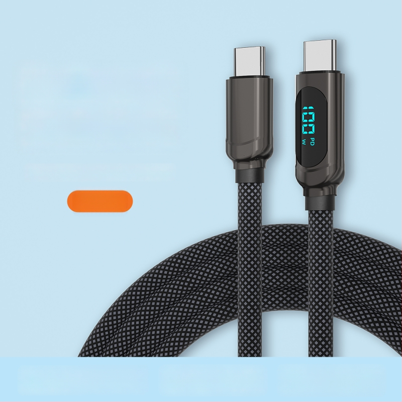 PD podatkovni kabel s Lightning i Type-C, 66W brzo punjenje, digitalni zaslon, duljina 1–2 m