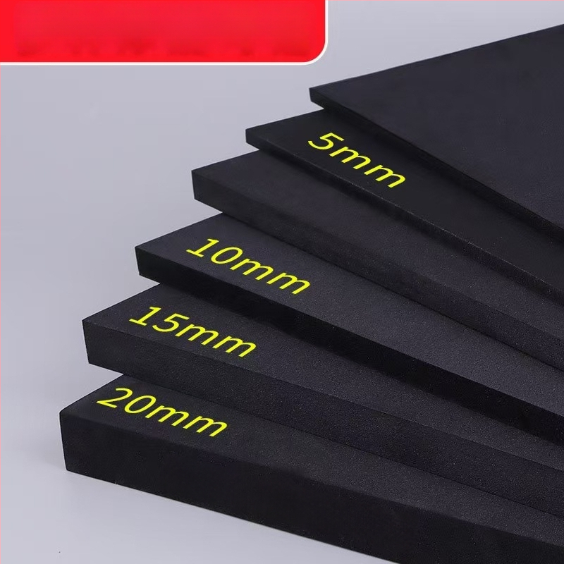 Crni EVA pjenasti list, EVA pjena ploča izrezana matricom, jastuk za zaštitu od udara, tisak