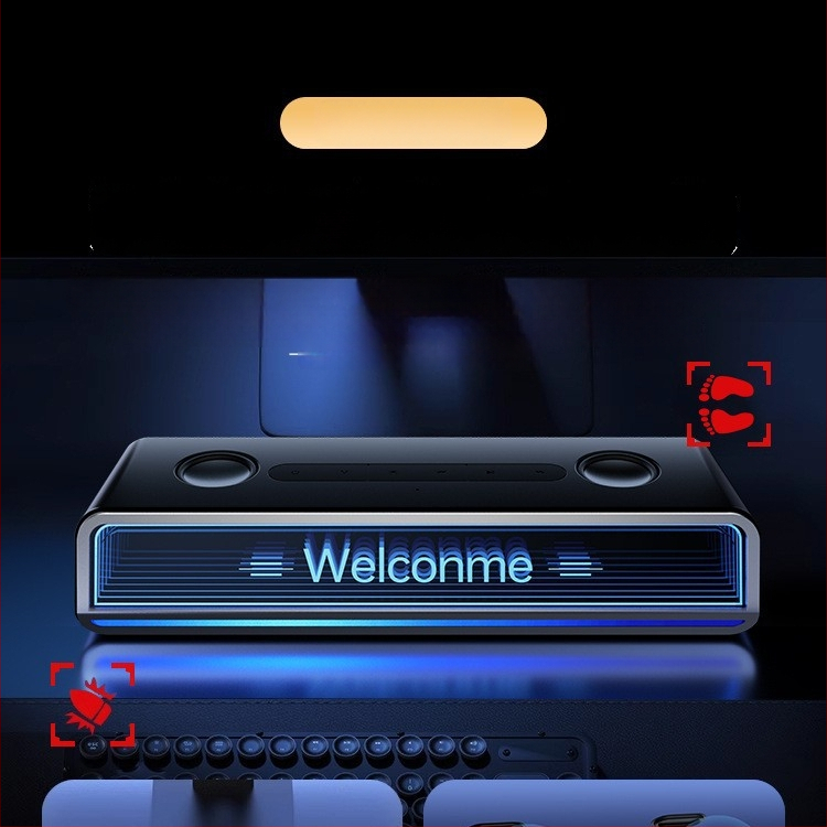 Bluetooth stolne zvučnike za računalo, 2.0 stereo, jak bas, RGB osvjetljenje, ugrađena baterija, USB-C napajanje