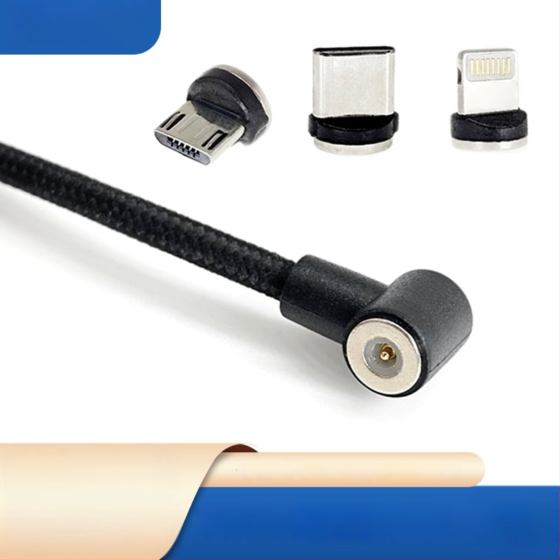 Prilagođeni magnetski kabel za napajanje od 7 mm s USB/Pogopin kutnim priključkom za pametnu šalicu