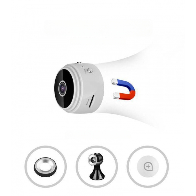 HD WiFi kamera A9 — Bežični nadzor, 1080p noćno vidjenje, unutarnje daljinsko praćenje