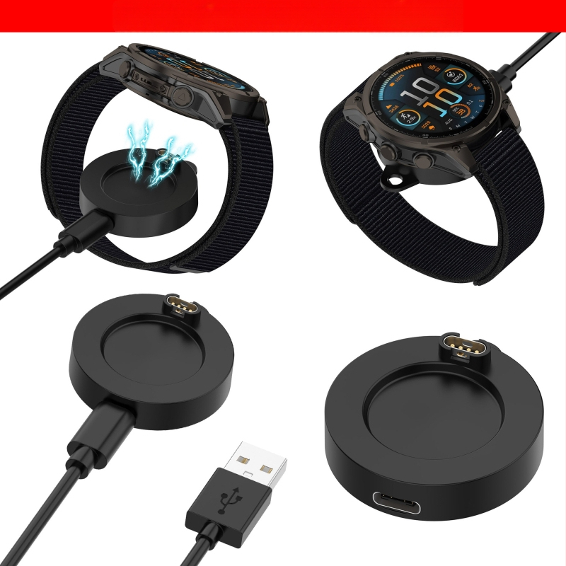 Garmin Venu X1 punjački dok, Fenix 8 podatkovni kabel, Forerunner 170/70 adapter