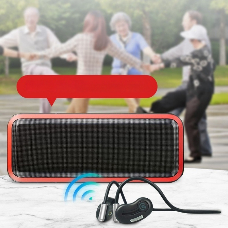 F30 Bluetooth zvučnik i M10 Bluetooth slušalice – paket za grupni reprodukciju kvadratnog plesa