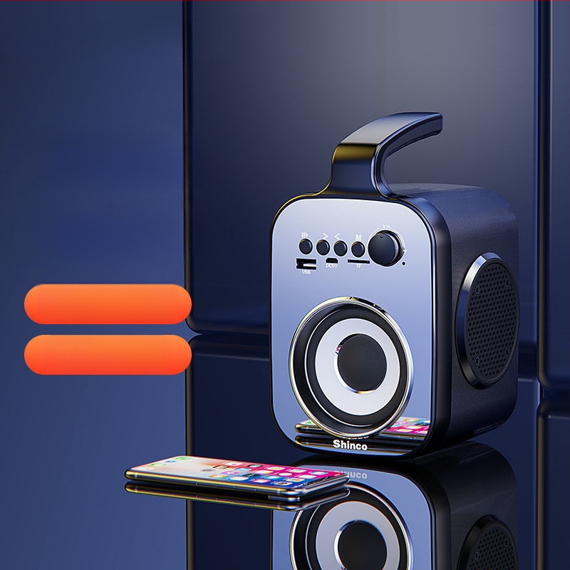L1 Bluetooth zvučnik s bežičnim subwooferom i tri zvučnika, novi model za ples na trgu, glasno, visokokvalitetan zvuk