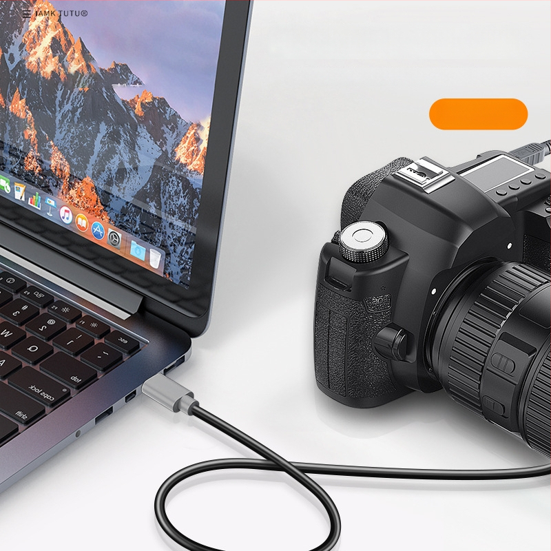 Καλώδιο δεδομένων Type-C προς Mini USB με θύρα Τ, για κινητά τηλέφωνα, DSLR κάμερες και φορητούς σκληρούς δίσκους, παλιά διεπαφή