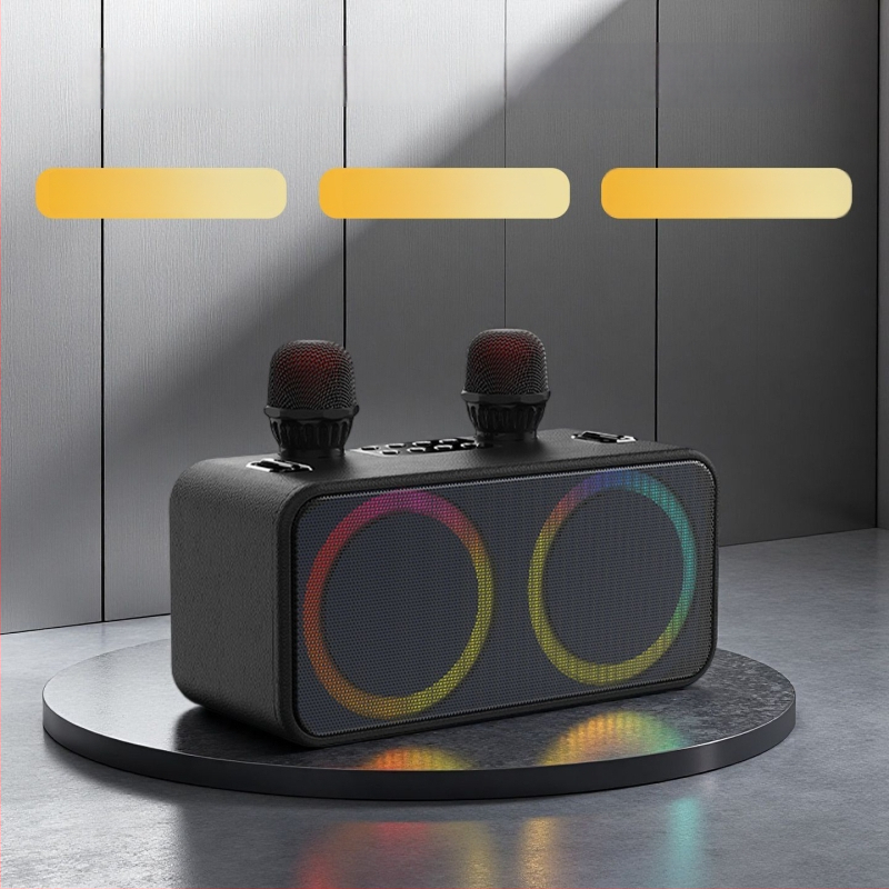 Karaoke audio sustav s Bluetooth mikrofonom, sve-u-jednom, prijenosni Bluetooth zvučnici za vanjske prostore, kućni karaoke
