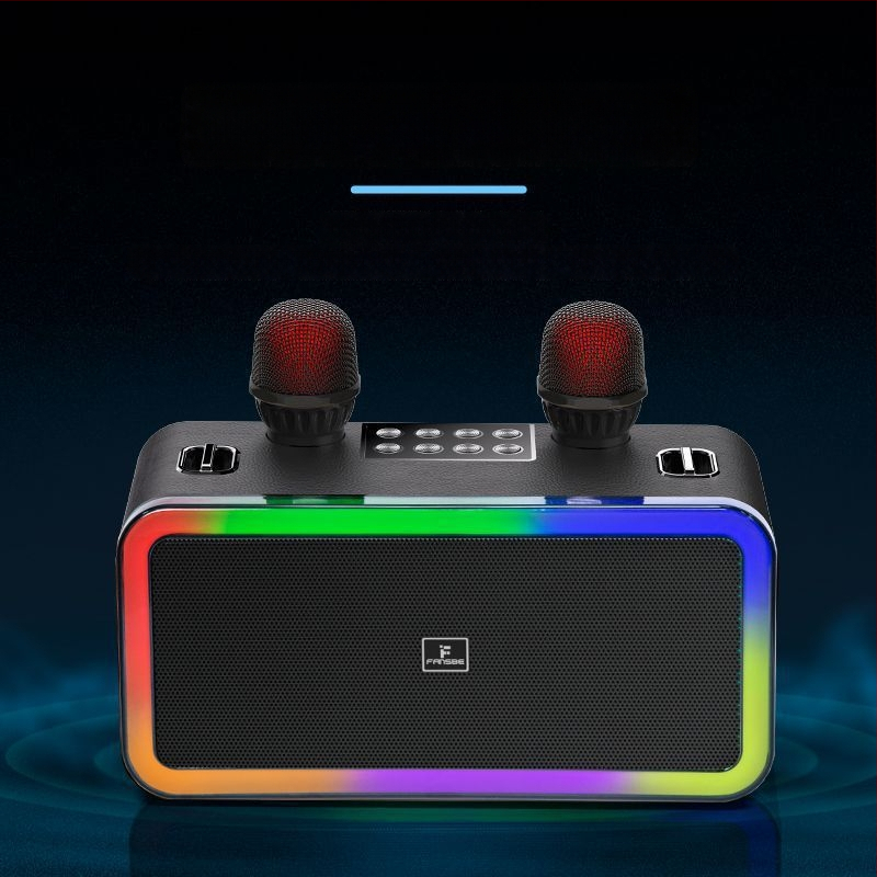 Karaoke audio sustav s Bluetooth mikrofonom, sve-u-jednom, prijenosni Bluetooth zvučnici za vanjske prostore, kućni karaoke