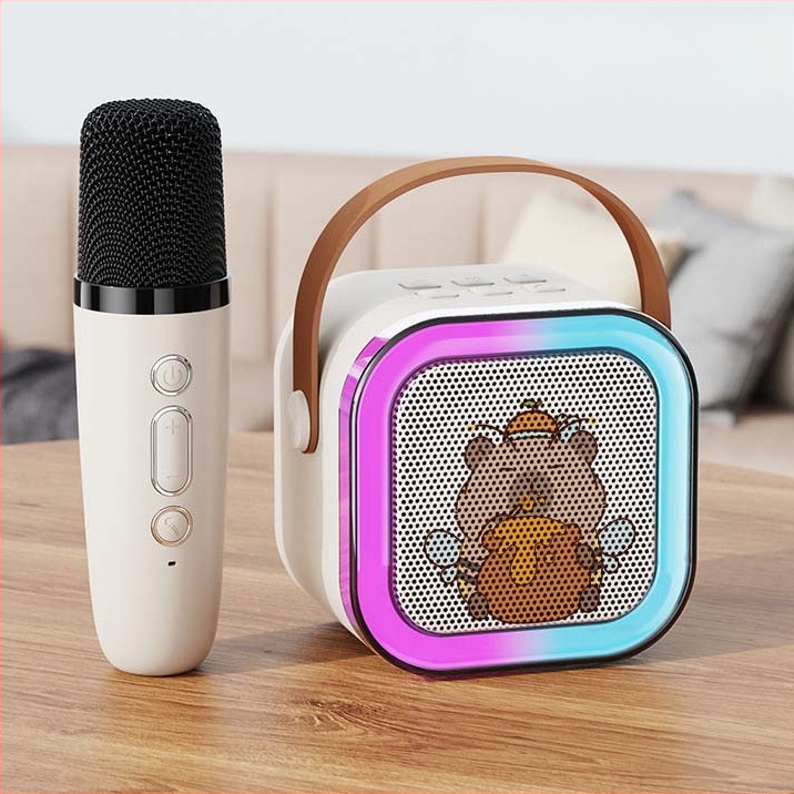 K12 Bluetooth All-in-One Karaoke zvučnik, prijenosni mini bežični vanjski zvučnik s prilagođenim uzorkom