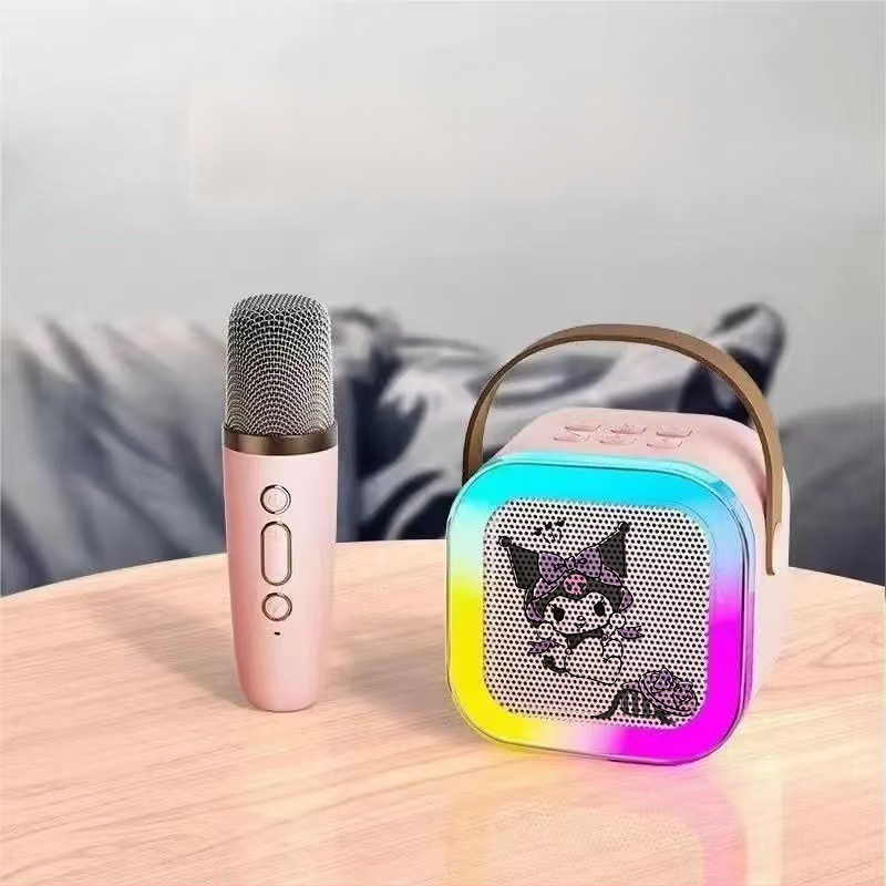 K12 Bluetooth All-in-One Karaoke zvučnik, prijenosni mini bežični vanjski zvučnik s prilagođenim uzorkom