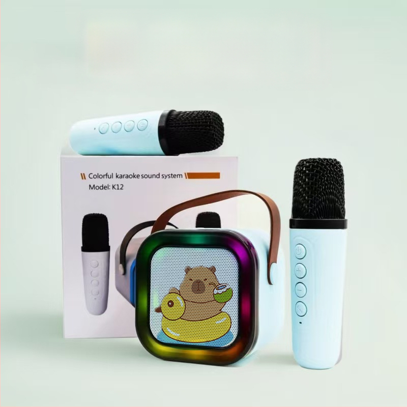 K12 Bluetooth All-in-One Karaoke zvučnik, prijenosni mini bežični vanjski zvučnik s prilagođenim uzorkom