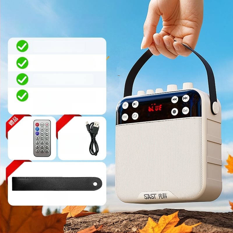 K29 Bluetooth zvučnik sa snimanjem za vanjski ples, 20W, BT 5.0, baterija 2000–4000 mAh, frekvencijski raspon 100 Hz–20 kHz, SNR ≥75 dB