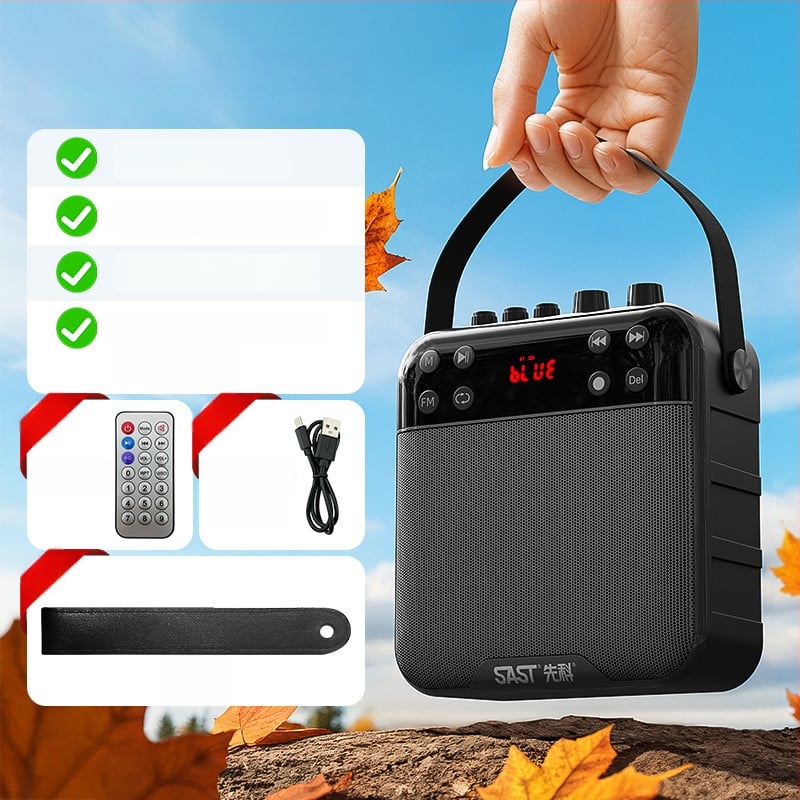 K29 Bluetooth zvučnik sa snimanjem za vanjski ples, 20W, BT 5.0, baterija 2000–4000 mAh, frekvencijski raspon 100 Hz–20 kHz, SNR ≥75 dB