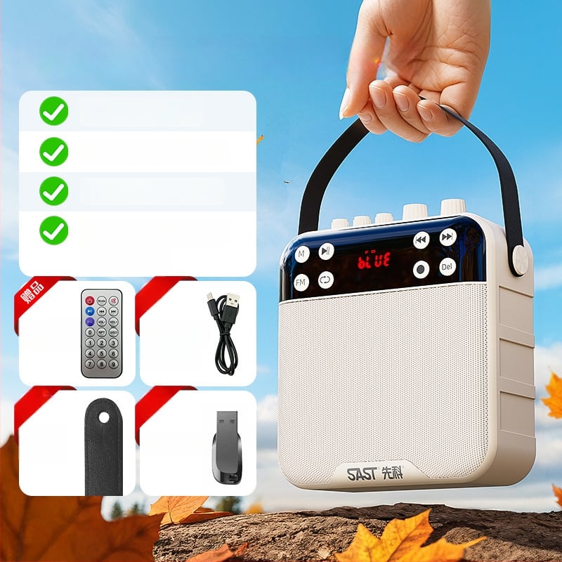 K29 Bluetooth zvučnik sa snimanjem za vanjski ples, 20W, BT 5.0, baterija 2000–4000 mAh, frekvencijski raspon 100 Hz–20 kHz, SNR ≥75 dB