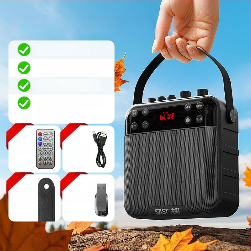 K29 Bluetooth zvučnik sa snimanjem za vanjski ples, 20W, BT 5.0, baterija 2000–4000 mAh, frekvencijski raspon 100 Hz–20 kHz, SNR ≥75 dB