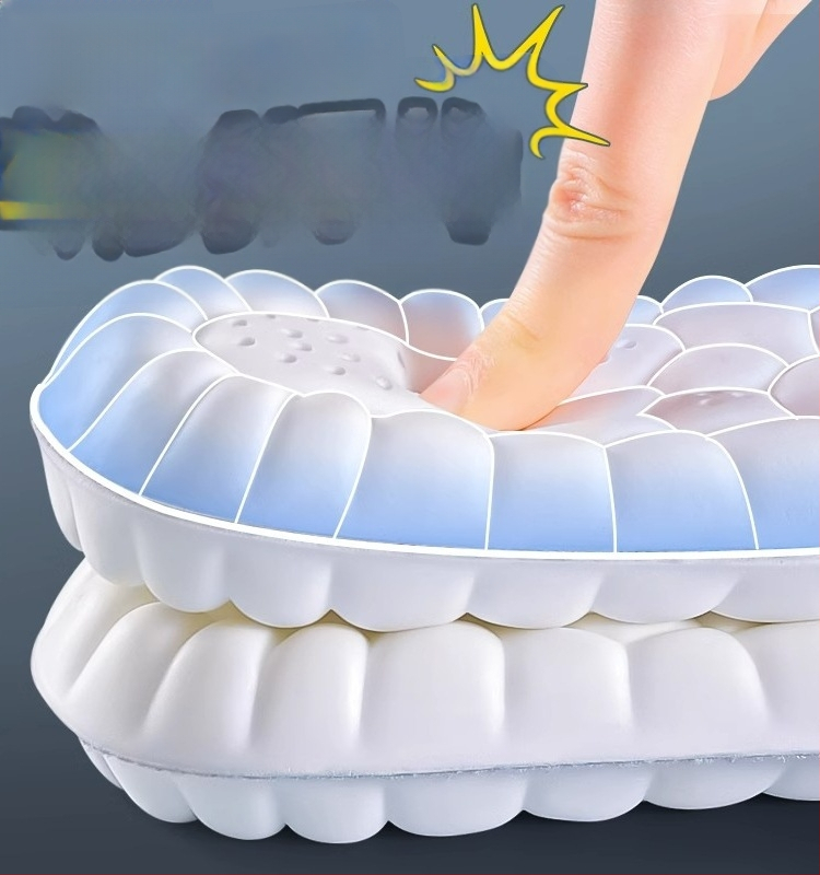 PU cijela uložak za tenisice – antibakterijski, protiv mirisa, prozračan, upija znoj, visoka elastičnost, ublažavanje udaraca, unisex, 4D Cloud tehnologija