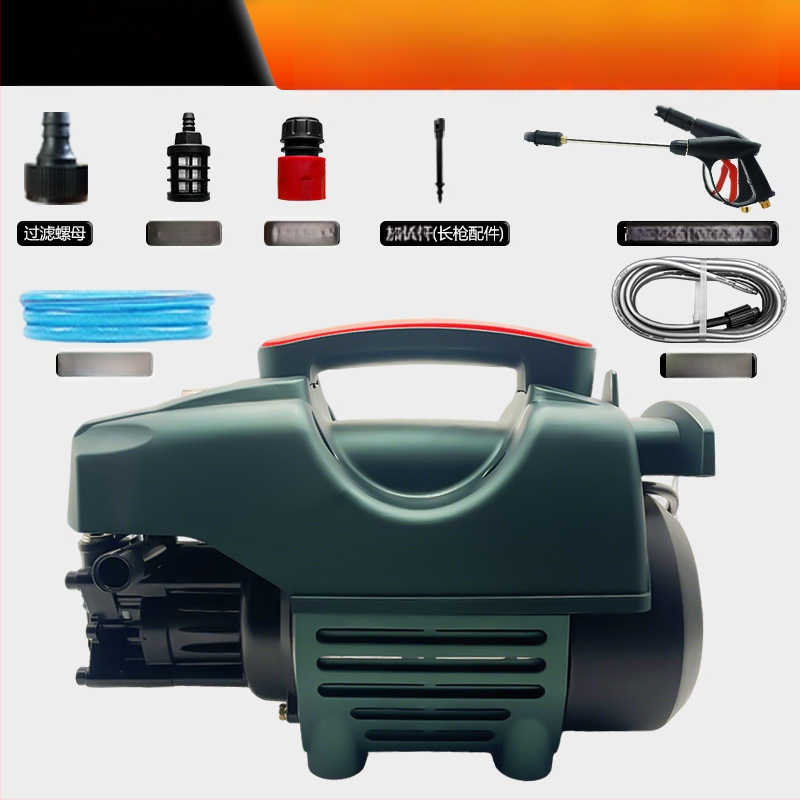 Jierson prijenosni visokotlačni uređaj za pranje automobila, 220V, 3000W, kućna uporaba