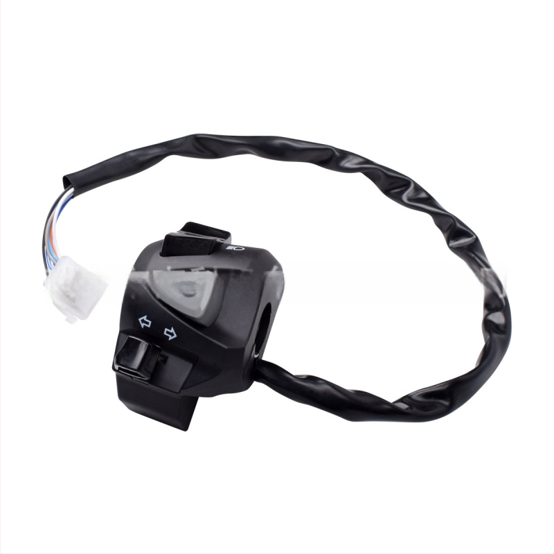 Διπλός διακόπτης για μοτοσικλέτα Yamaha PCX με αριστερό‑δεξί συνδυαστικό έλεγχο, ρυθμιζόμενο φωτισμό και διακόπτη ισχύος προβολέα