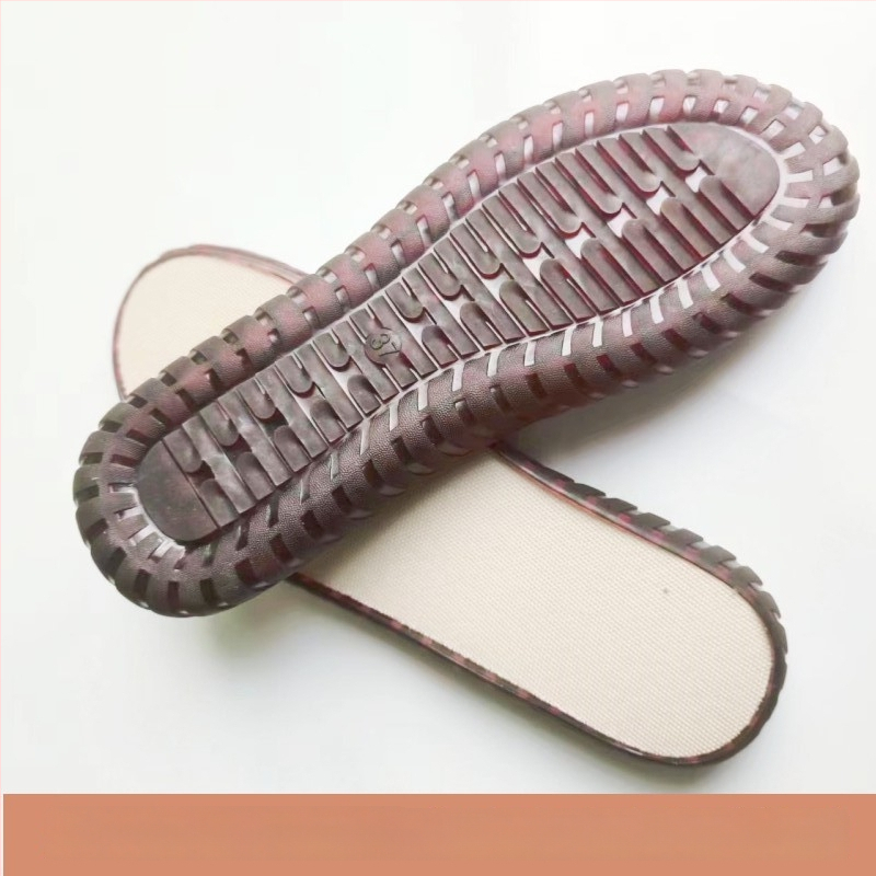 Ručno pletene papuče s kristalnom sole – protuklizne, izdržljive, unisex