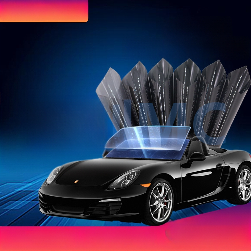 Automobilski films za prozore, solarni film, stakleni film, PET 1.2 mil, propusnost 30–50%, UV zaštita 67,2%, toplinska izolacija 8,8%