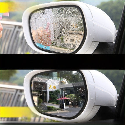 Kišni film za retrovizor automobila s refleksijom, vodootporan, anti-fog, anti-zamagivanje, nano bočno staklo, univerzalni 3R