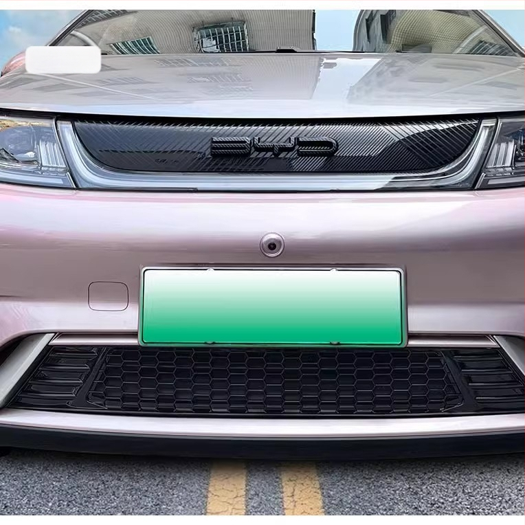 BYD Dolphin középső rovarháló védőfedél a frontális légbeömlőhöz – módosított fekete technológia
