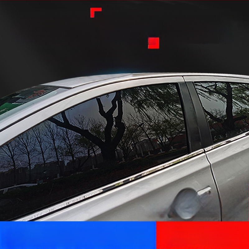 Set folija za prozore automobila: privatnost, otporan na lomljenje, UV zaštita i toplinska izolacija za vjetrobran i bočna stakla.