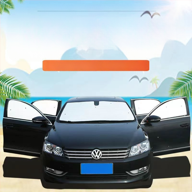 Univerzalni auto sunshade za prednje staklo i unutarnje bočne prozore s toplinskom izolacijom